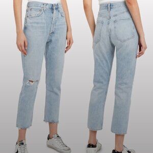 AGOLDE Riley High Rise Straight Crop Size 27